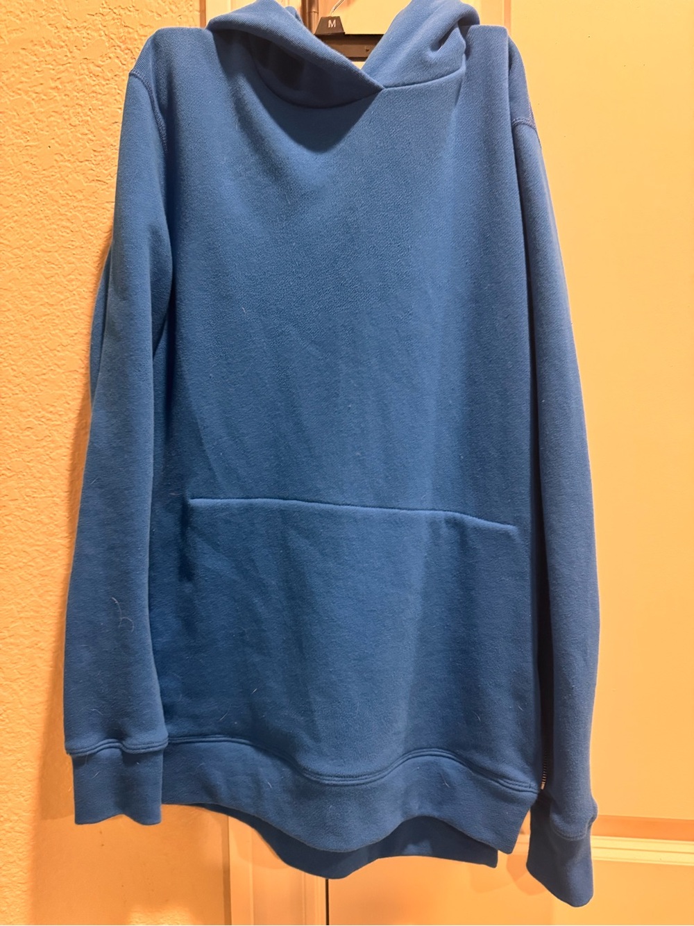 John Elliott Men's Crewneck Hoodie in Bright Blue
